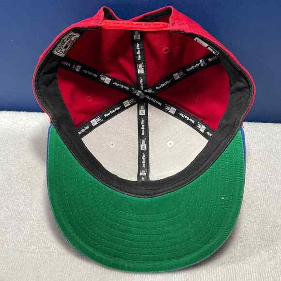 Vintage New Era Montreal Expos Two Tone Snap back Hat - Picture 9 of 10